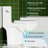 Oakshire Elongated One-Piece Toilet w/ Glazed Surface, 17.3" Comfortable Height, 1.28 GPF WaterSense Tornado Flush MaP 1000g, 12-inch Rough-in-121394406