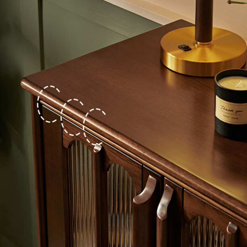 Buffet American Modern, Noyer foncé