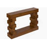 Latitude Run® Wood Console Table With Bottom Open Shelf | Wayfair