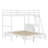 Twin over Full 3 Drawer Standard Bunk Bed with Built-in-Desk by Cosmic
