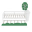 Lit plateforme simple Ikeny-88105620