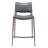 Upholstered Counter Stool with Metal Frame-1678078051