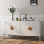 Buffet blanc 62,99 po avec 4 portes