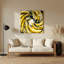 Fruit, banane brune, art mural en métal-1617314365