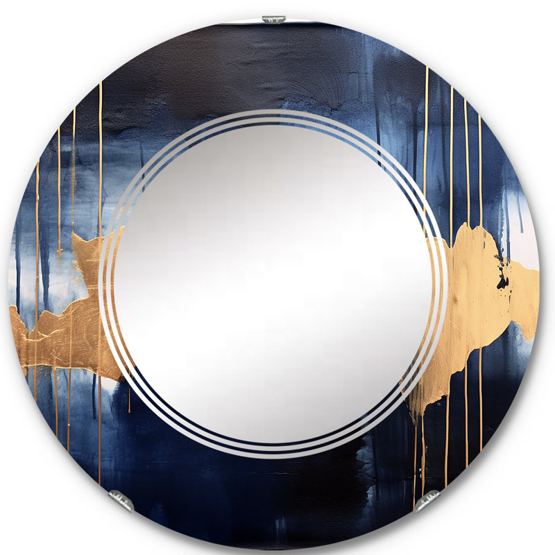 Miroir mural rond Beeley, 24 po x 24 po