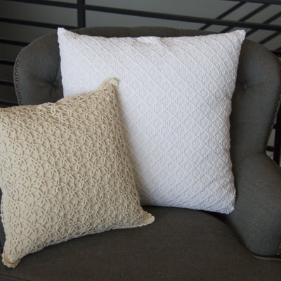 Cotton Reversible Pillow Cover