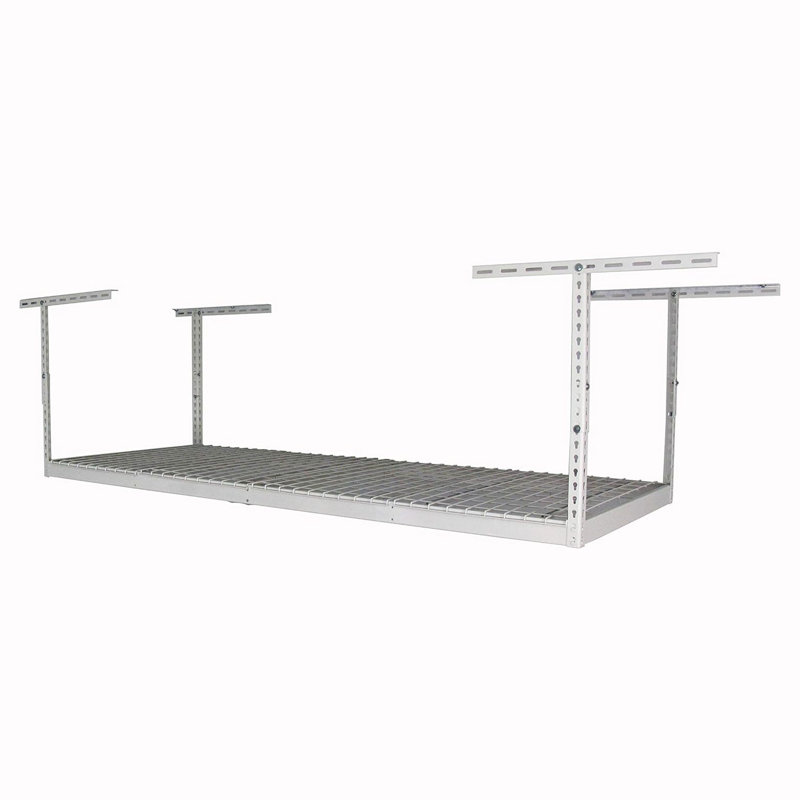 36 " W Steel Adjustable, White