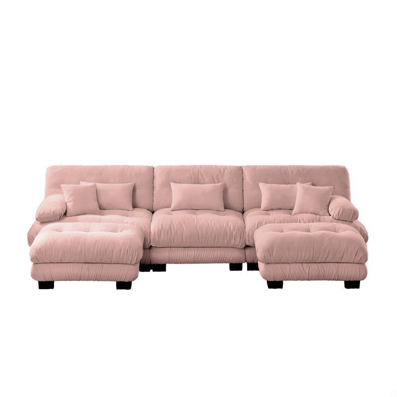 Chenille Modular Sectional Sofa