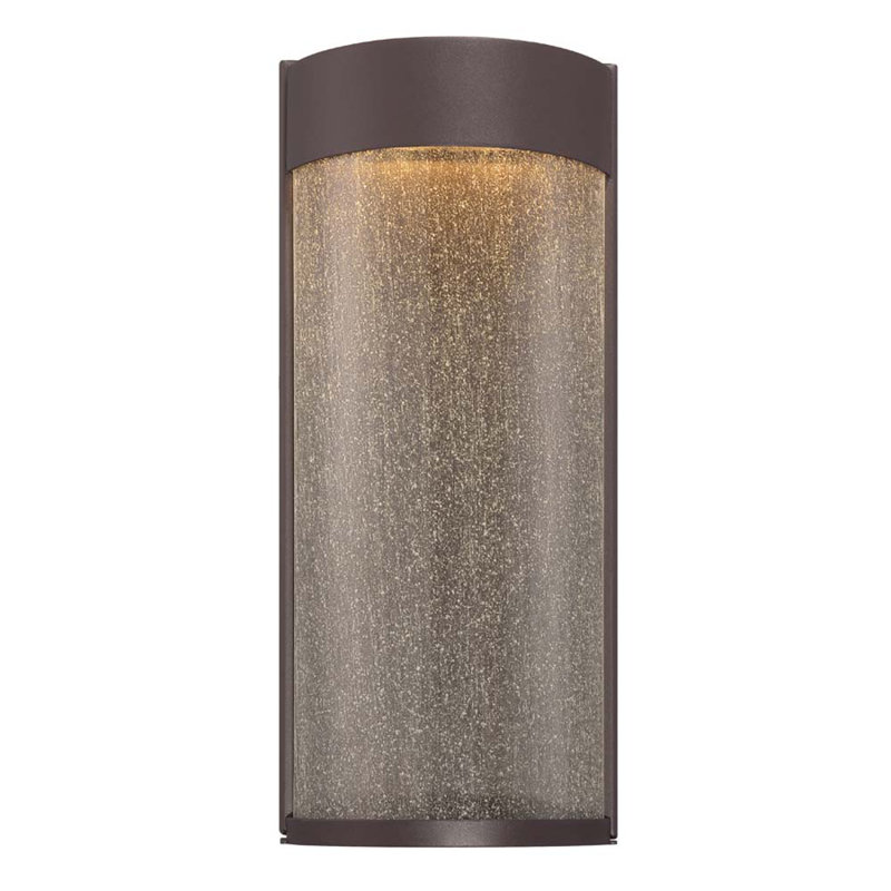 Rain Wall Light, Bronze, 16" H  x 7" W x  3" D