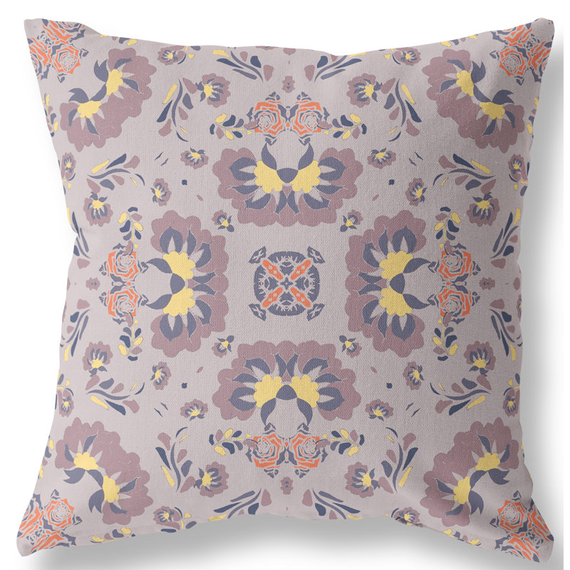 Housse de coussin Divine, 20 po x 20 po, Brun/jaune