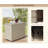 Griscelda Wicker 4 - Person Patio Conversation Sets with Cushions-88476715-88476716
