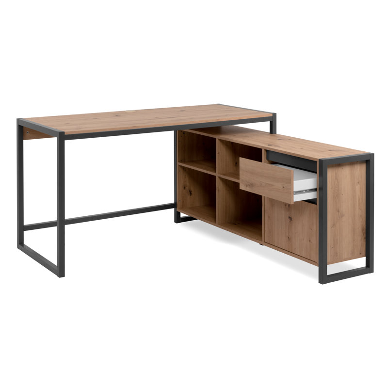 Gennifer L-Shaped Executive Desk