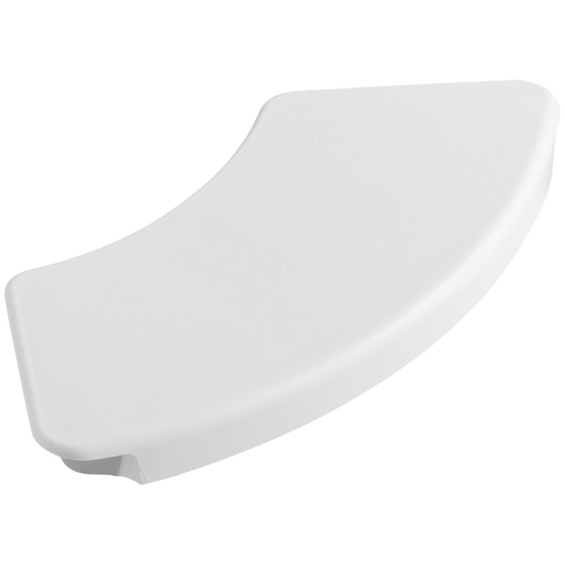 Sonata Removable Shower Seat, White