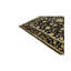 Floral Area Rug in Black