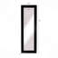 Miroir pleine grandeur, miroir de plancher noir