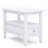 Warm Shaker Solid Wood Transitional End Table with Storage Drawer-60618697-60618702