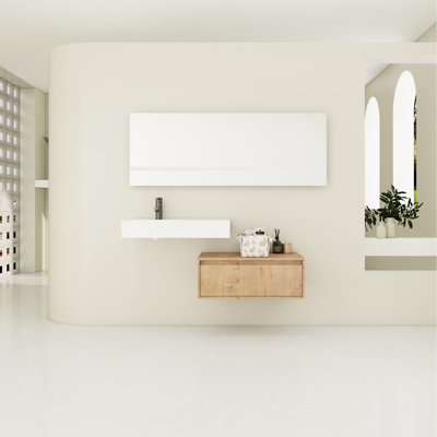 30" Vanity With Resin Sink - Add Luxury To Your Bathroom Unit Spacious Interior