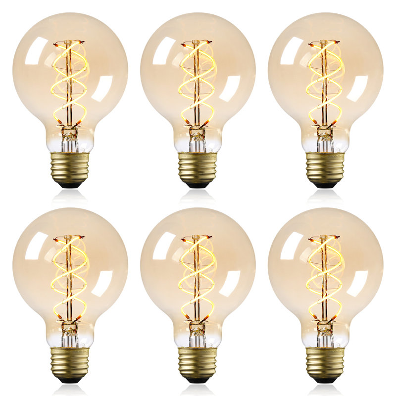 Ampoule 4,5 W G25 E26 / moyenne (standard) à intensité variable 2000K
