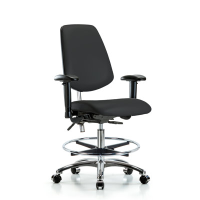 Josiah Vinyl Drafting Chair