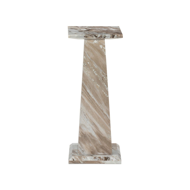 Ellric Decorative Object, Beige Marble