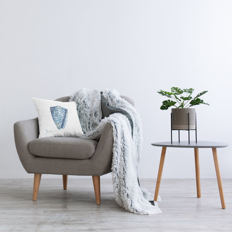 Design de coussin décoratif Shell avec Renew Expression par Carol Robinson