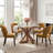 Upholstered Armless Dining Chair With High Back(Set of 2)-1996083188