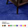 Modern Plush Solid Color Rug - Neon Blue, Pet and Kids Friendly Rug. Area Rugs Great for kids, Pets, Event, Wedding 