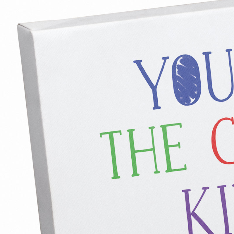 «Sudie Coolest Kid In The Whole Wide World», art sur toile, H 12 po x l 12 po x P 1,25 po, Toile tendue