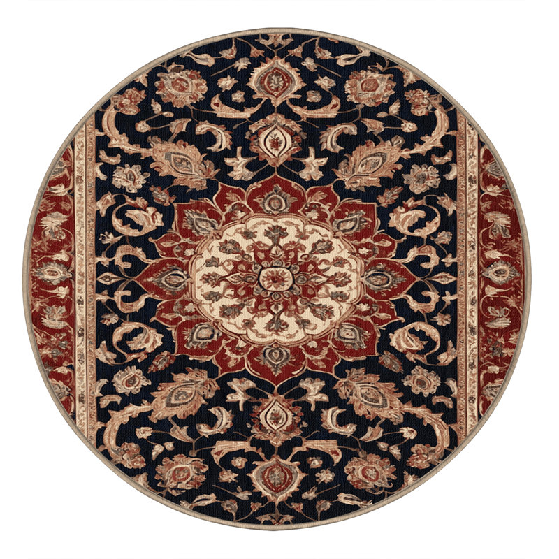 Tapis brun lavable à la machine