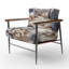 Forest Accent Chair - Dreamy spring Forest Walk Side Chair-1832022194