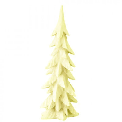 Statue d'arbre blanc en hiver