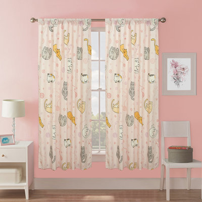 Zeringue Semi Sheer Curtain Pair