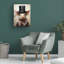 «Cute Pig With A Red Hat Baroque Style 1 on Canvas» par Momart-90736570