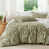 Vert olive avec motif floral est en rupture de stock
