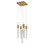 Lustre suspendu en cristal 5 lumières Transitional-2077739163
