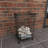 Metal Deep Set Metal Mesh Laundry Basket Storage Cart with Wheels and Handles-62972724-62972725