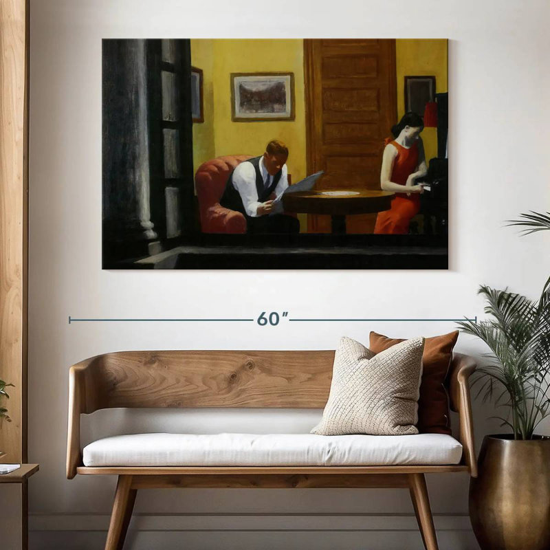 Chambre Leisha à New York, H 34 po x l 51 po