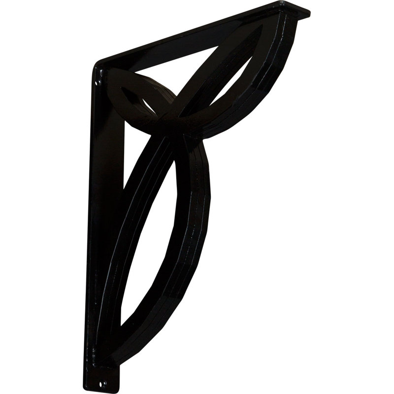Support en fer forgé Versailles, 2 po x 15 po