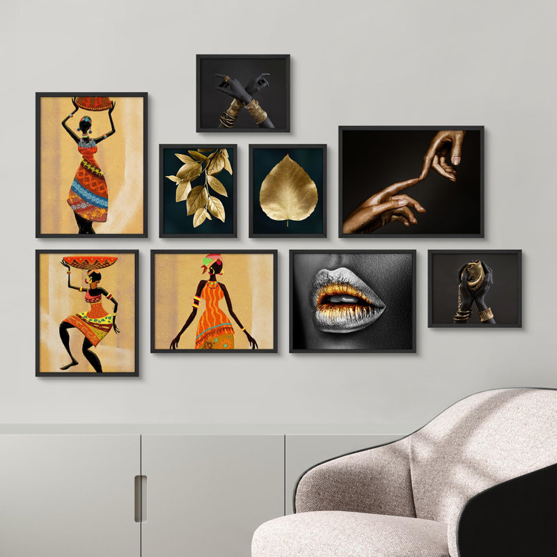 Art moderne d'inspiration africaine, petit décor