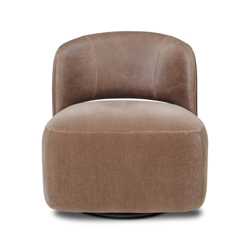 Andrina Swivel Armless Chair