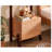 Coat Rack with Drawers & Solid Legs