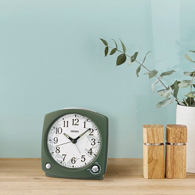 Réveille-matin moderne QHP012MLH, vert