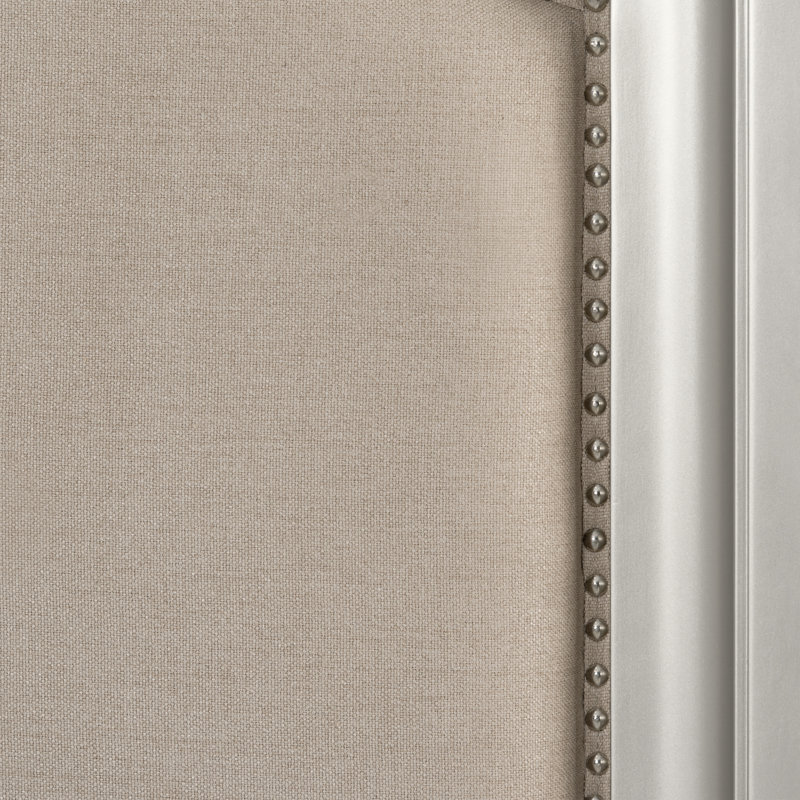 Lit en bois Marila, gris, Grand