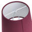 12cm H Cotton Empire Lamp Shade ( Clip On ) in Red