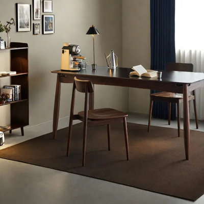 Rectangular family dining table