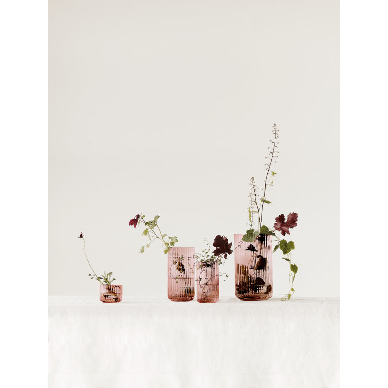 Jar, 8.1" H x 4.3" W x 4.3" D, Burgundy