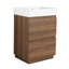 Ensemble de meuble-lavabo 24 po avec lavabo simple, meuble-lavabo sous-comptoir moderne avec tiroir double, meuble-lavabo autoportant-1359841451-1359841445