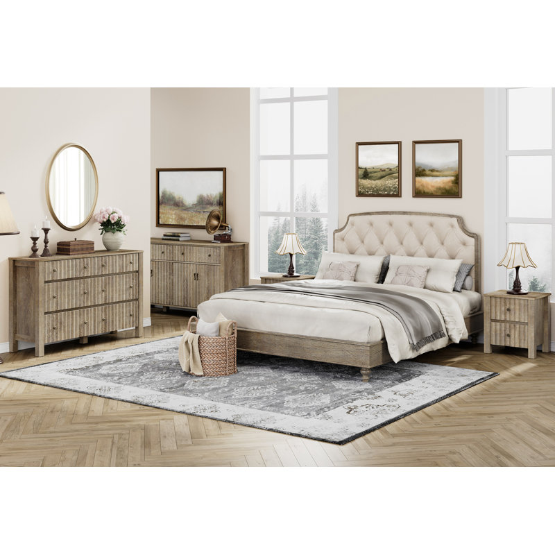Commode double 6 tiroirs Demiya