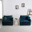 Ensemble de chaises avec accoudoirs rembourrés Chenille-417043002