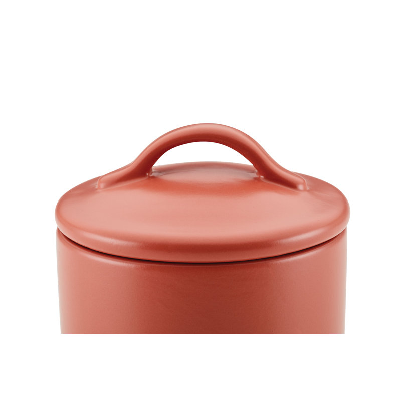 Ayesha Curry Ceramics Bacon Grease Jar, Redwood